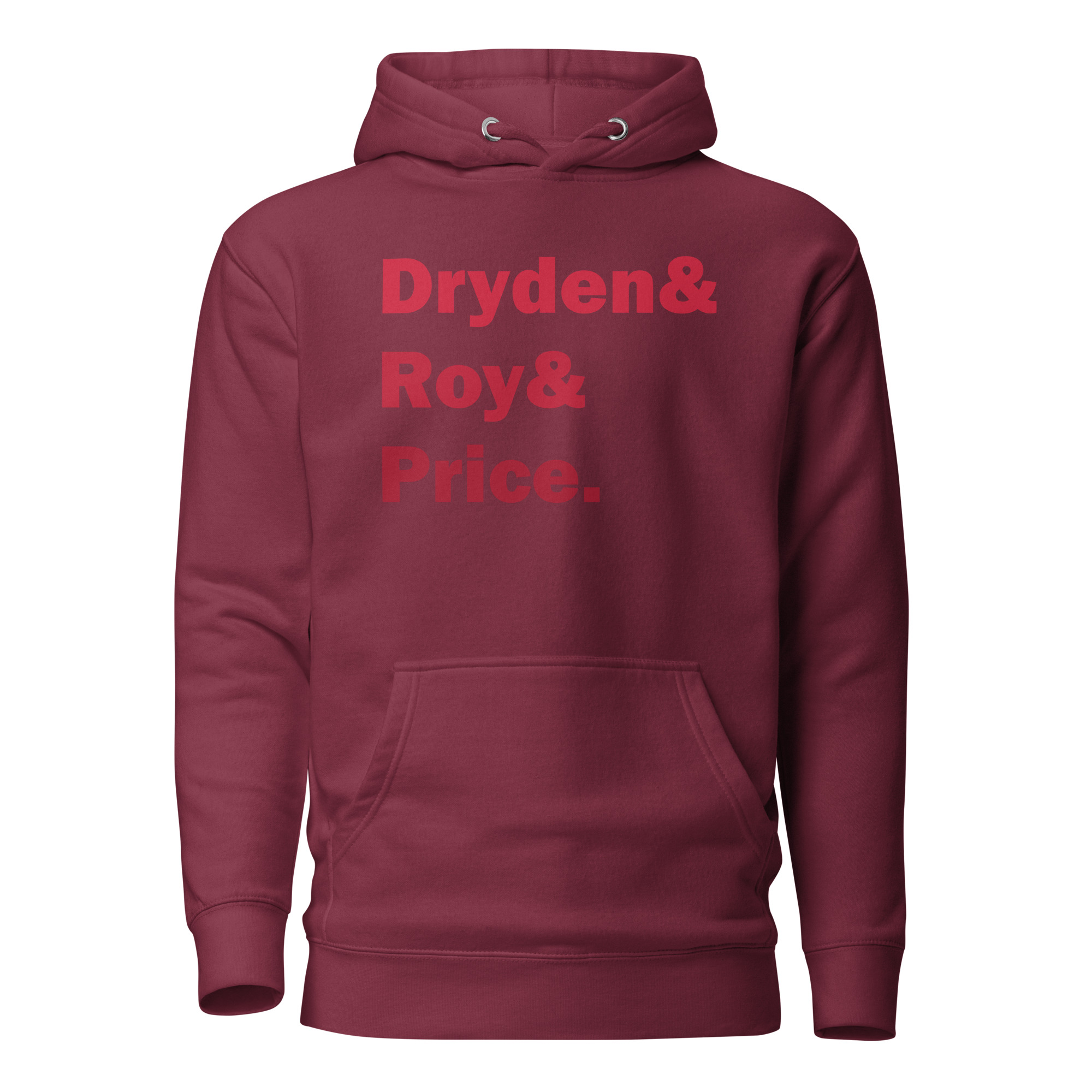 DRYDEN&ROY&PRICE (Red Edition) Unisex Hoodie - Image 5