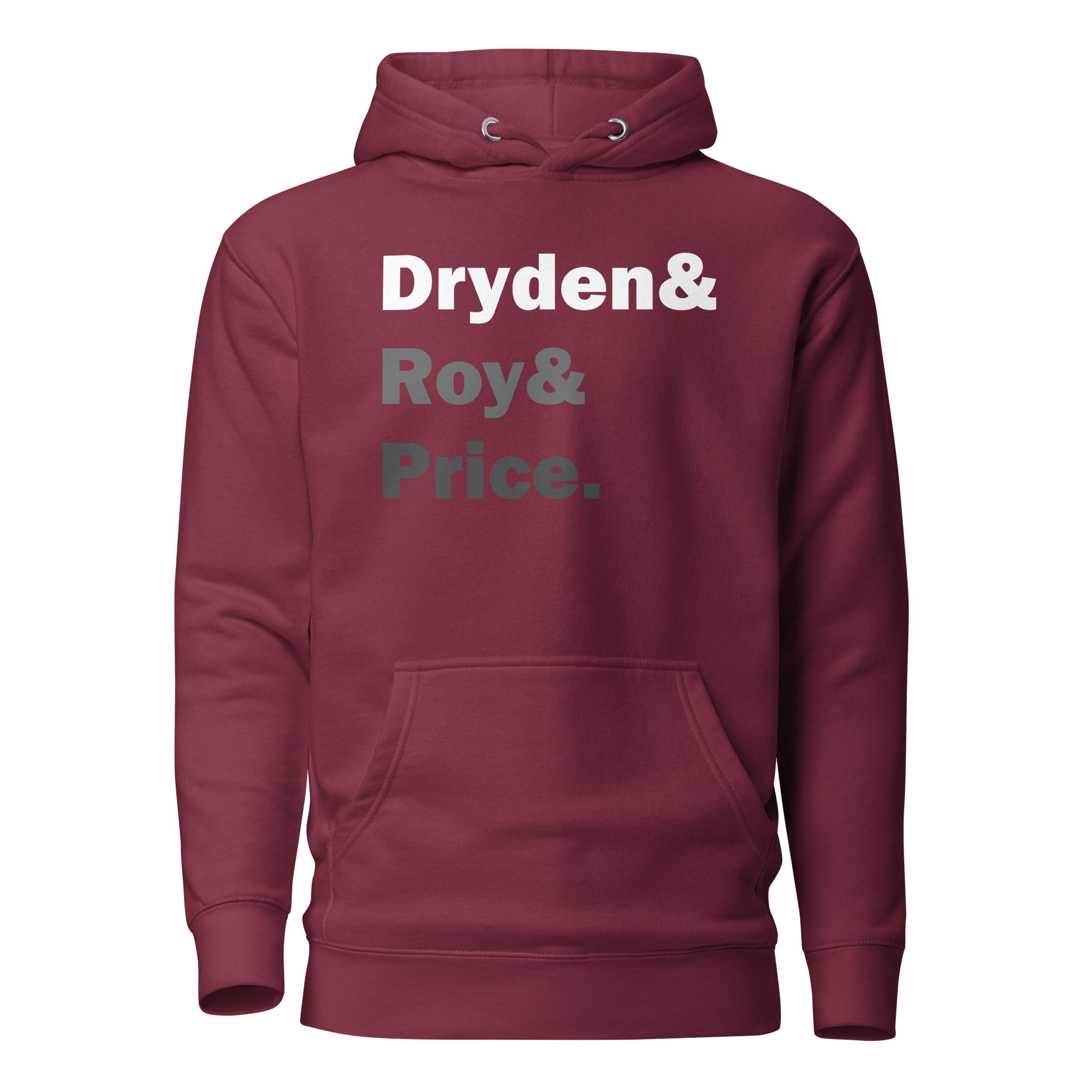 DRYDEN&ROY&PRICE (Black & White Edition) Unisex Hoodie - Image 5