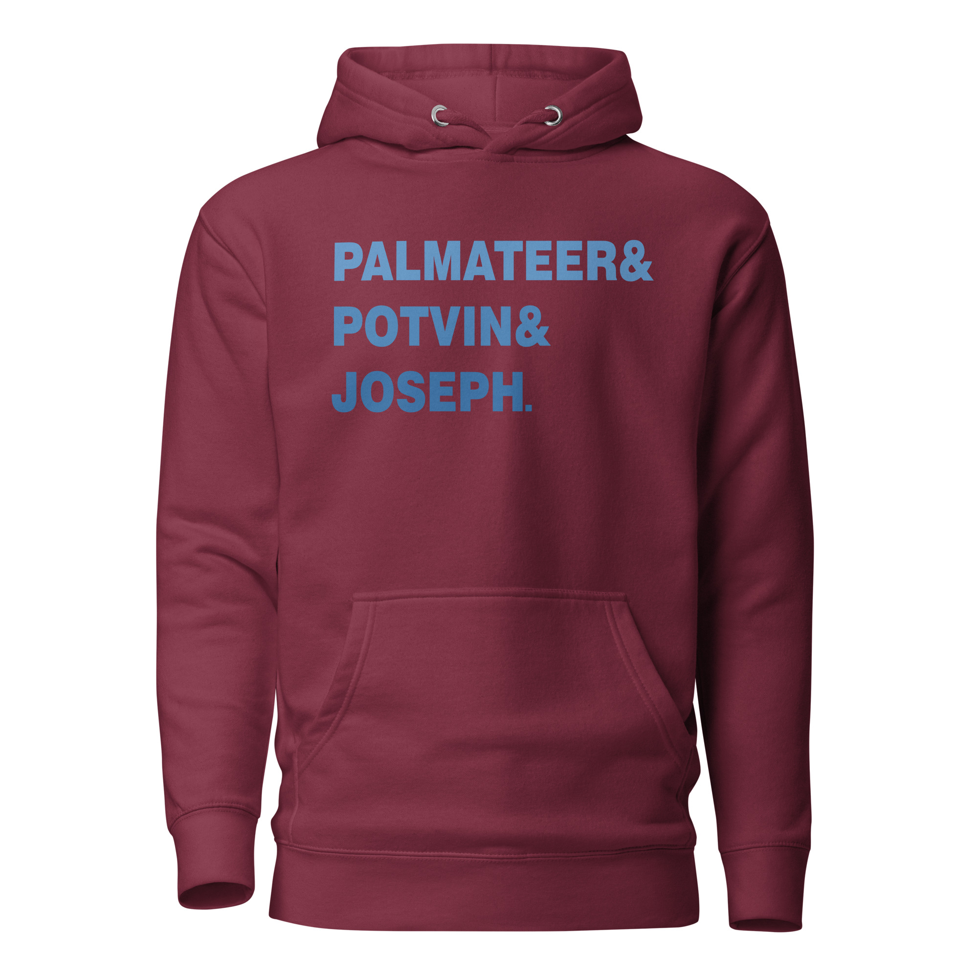 PALMATEER&POTVIN&JOSEPH (Blue Edition) Unisex Hoodie - Image 5