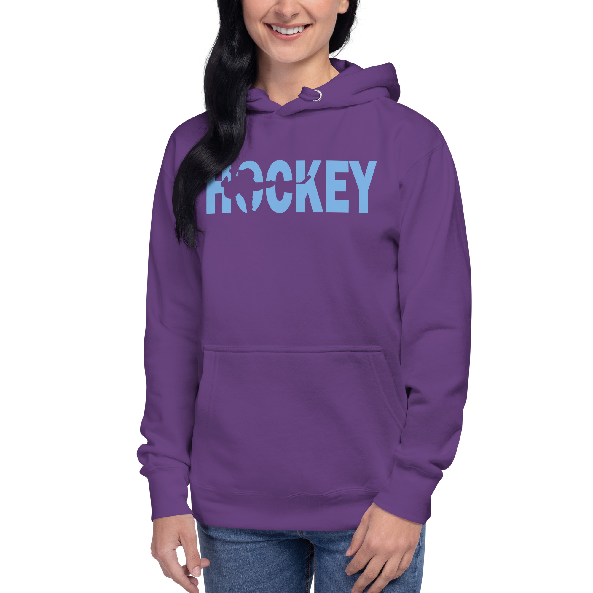 FEMALE HOCKEY Unisex Hoodie - Image 2