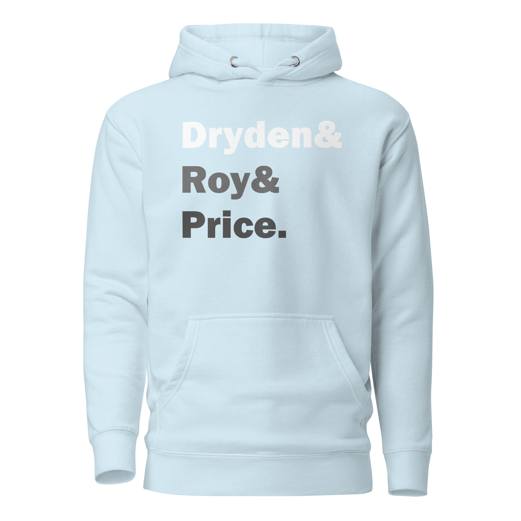 DRYDEN&ROY&PRICE (Black & White Edition) Unisex Hoodie - Image 8