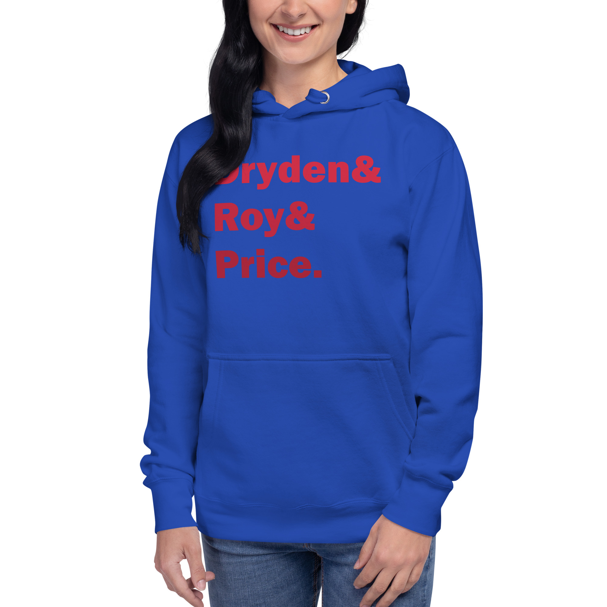 DRYDEN&ROY&PRICE (Red Edition) Unisex Hoodie - Image 3