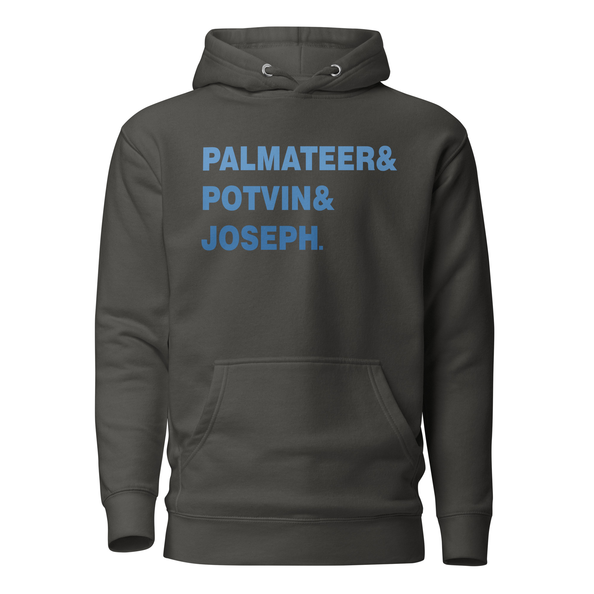PALMATEER&POTVIN&JOSEPH (Blue Edition) Unisex Hoodie - Image 7