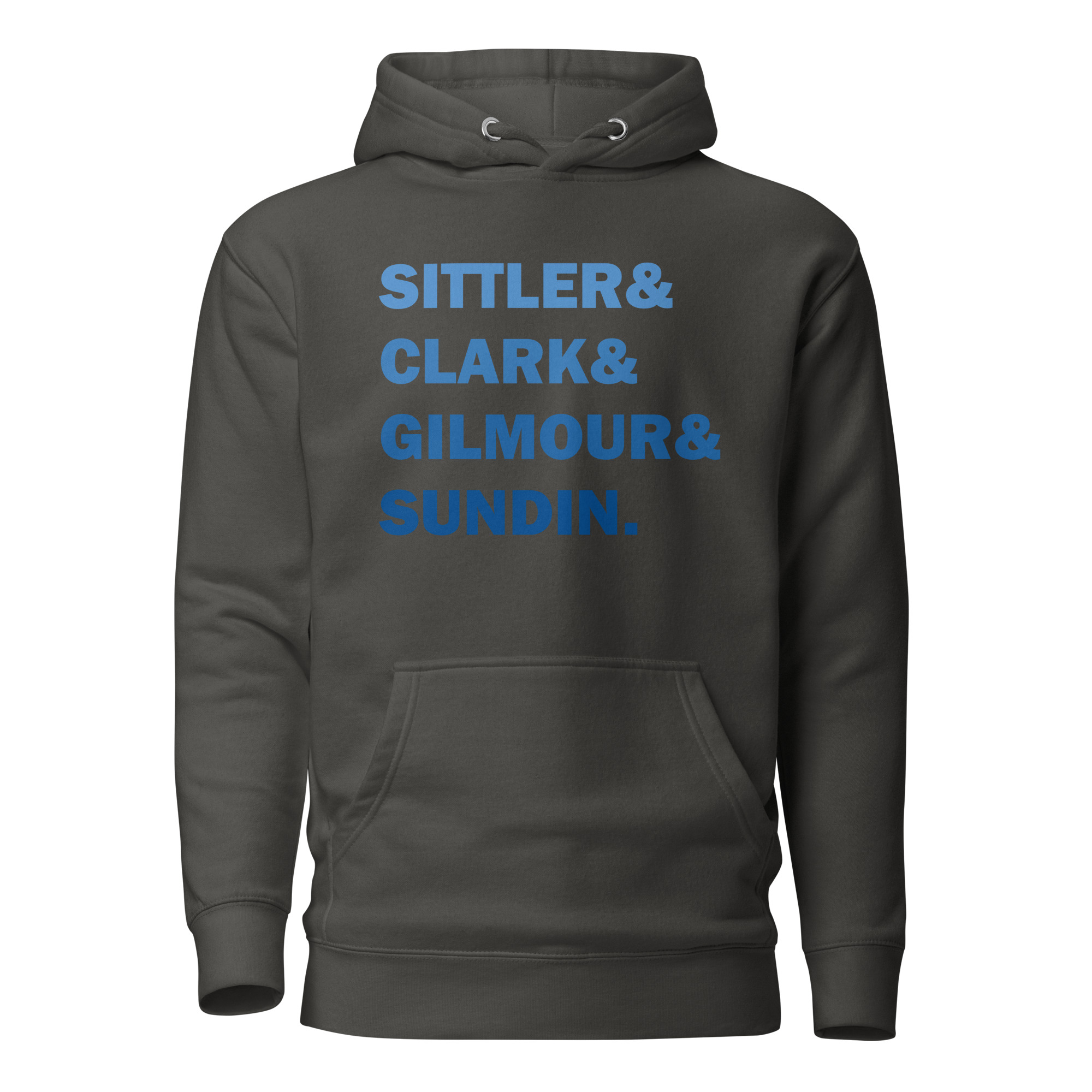 SITTLER&CLARK&GILMOUR&SUNDIN (Blue Edition) Unisex Hoodie - Image 7