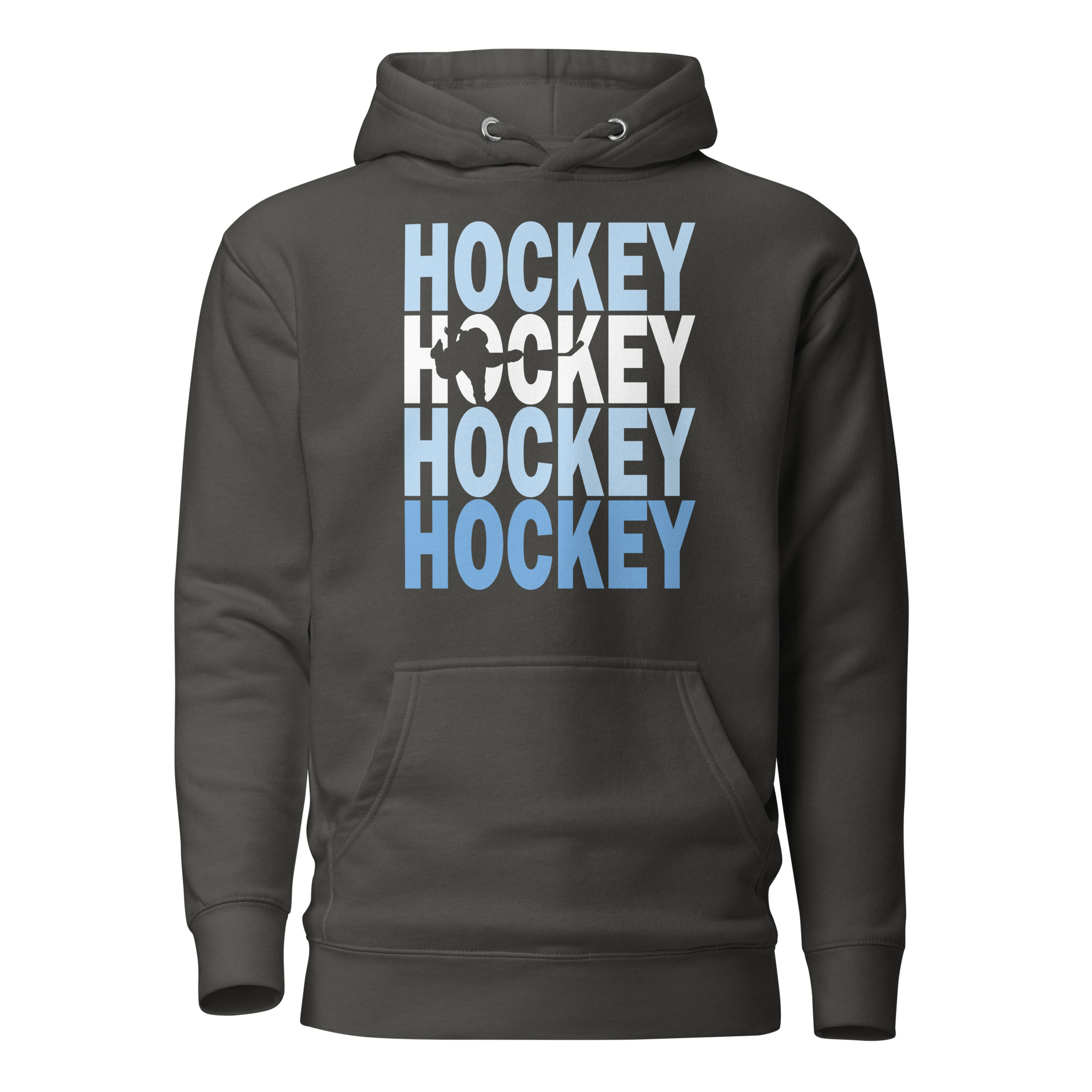 FEMALE HOCKEY HOCKEY Unisex Hoodie - Image 6