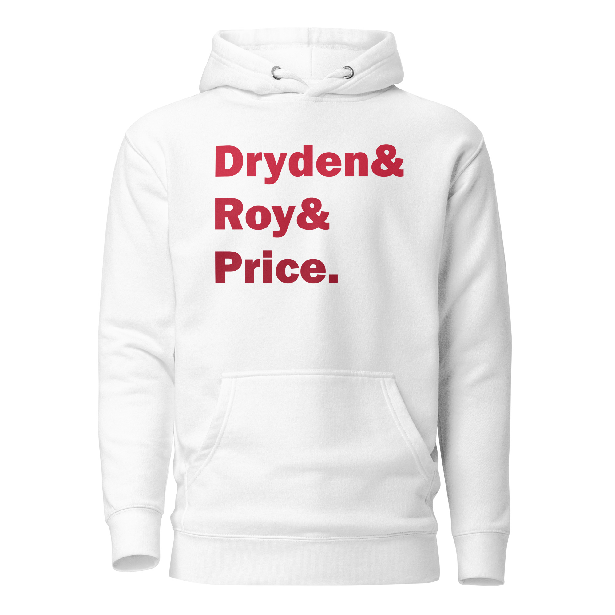 DRYDEN&ROY&PRICE (Red Edition) Unisex Hoodie - Image 11
