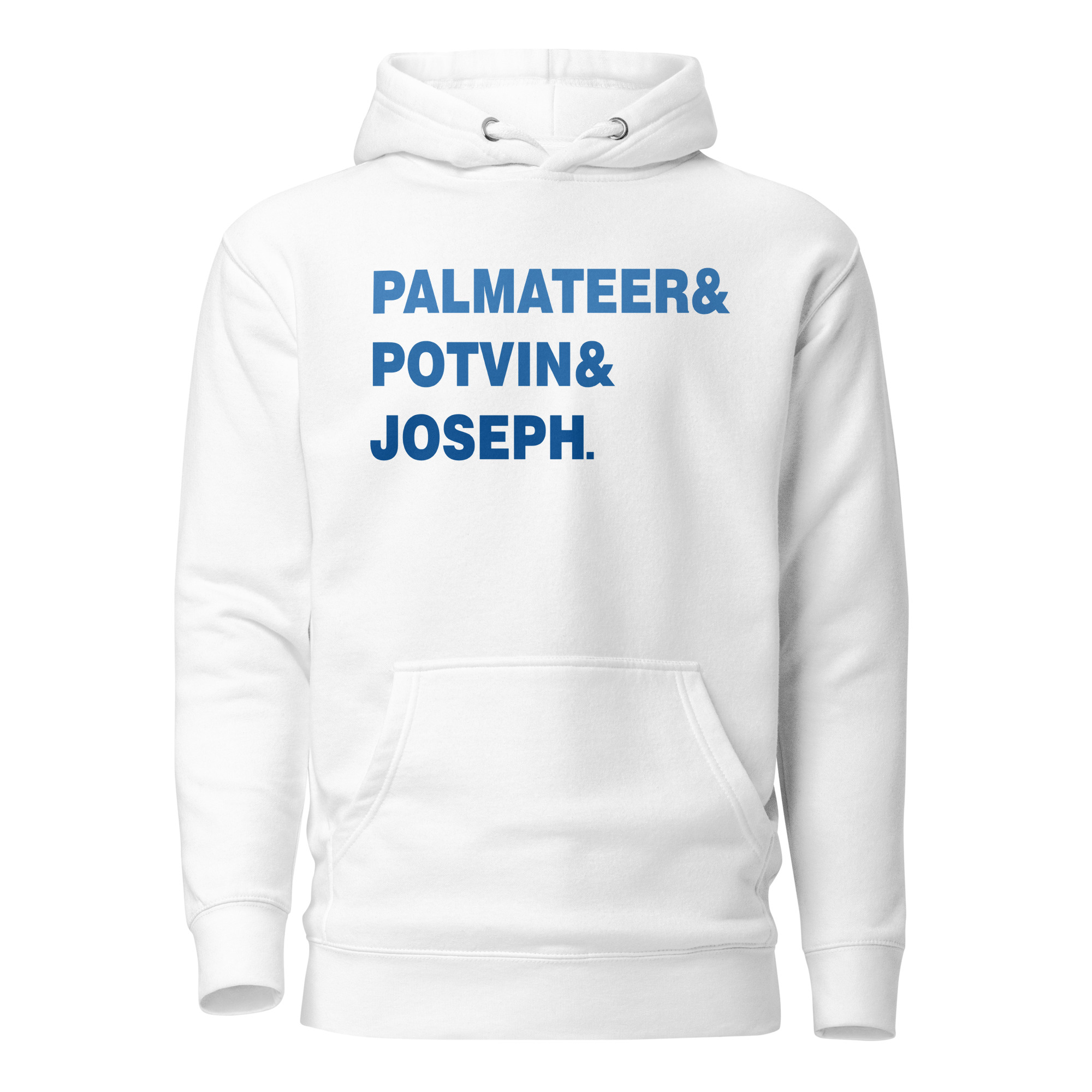 PALMATEER&POTVIN&JOSEPH (Blue Edition) Unisex Hoodie - Image 10