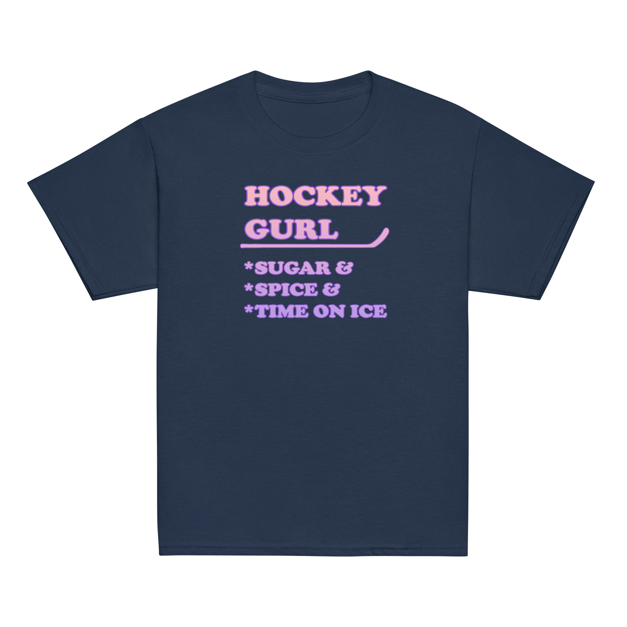 HOCKEY GURL Sugar&Spice&TimeOnIce Youth classic tee - Image 3