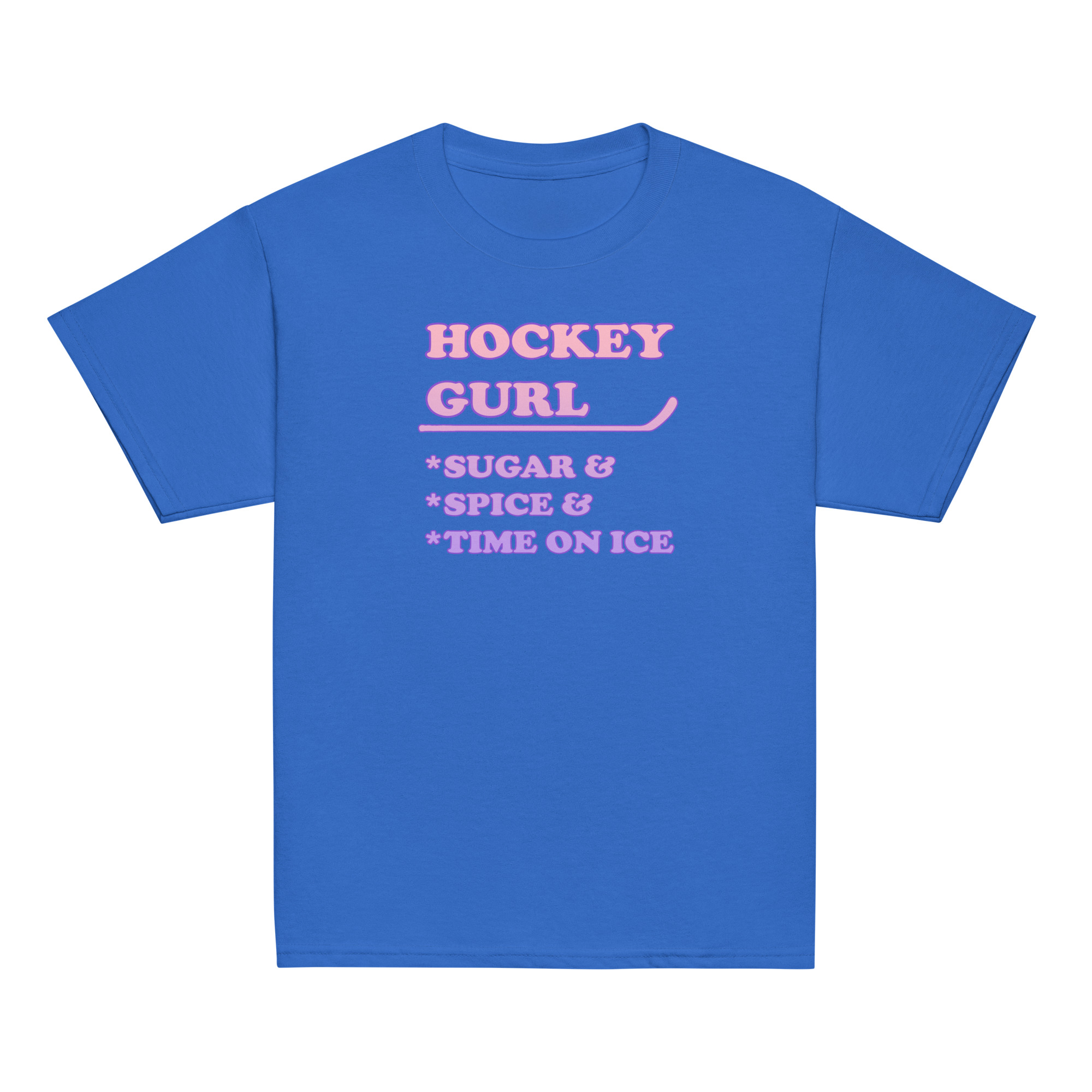 HOCKEY GURL Sugar&Spice&TimeOnIce Youth classic tee - Image 5