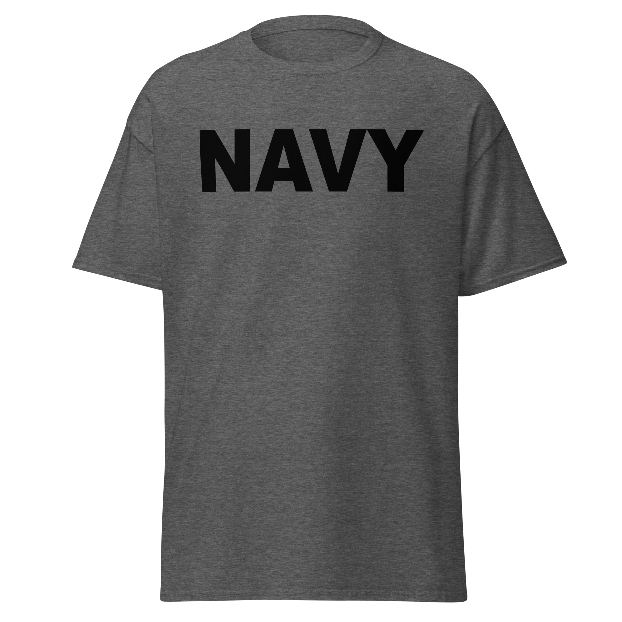 NAVY (Black) Unisex classic tee - Image 6