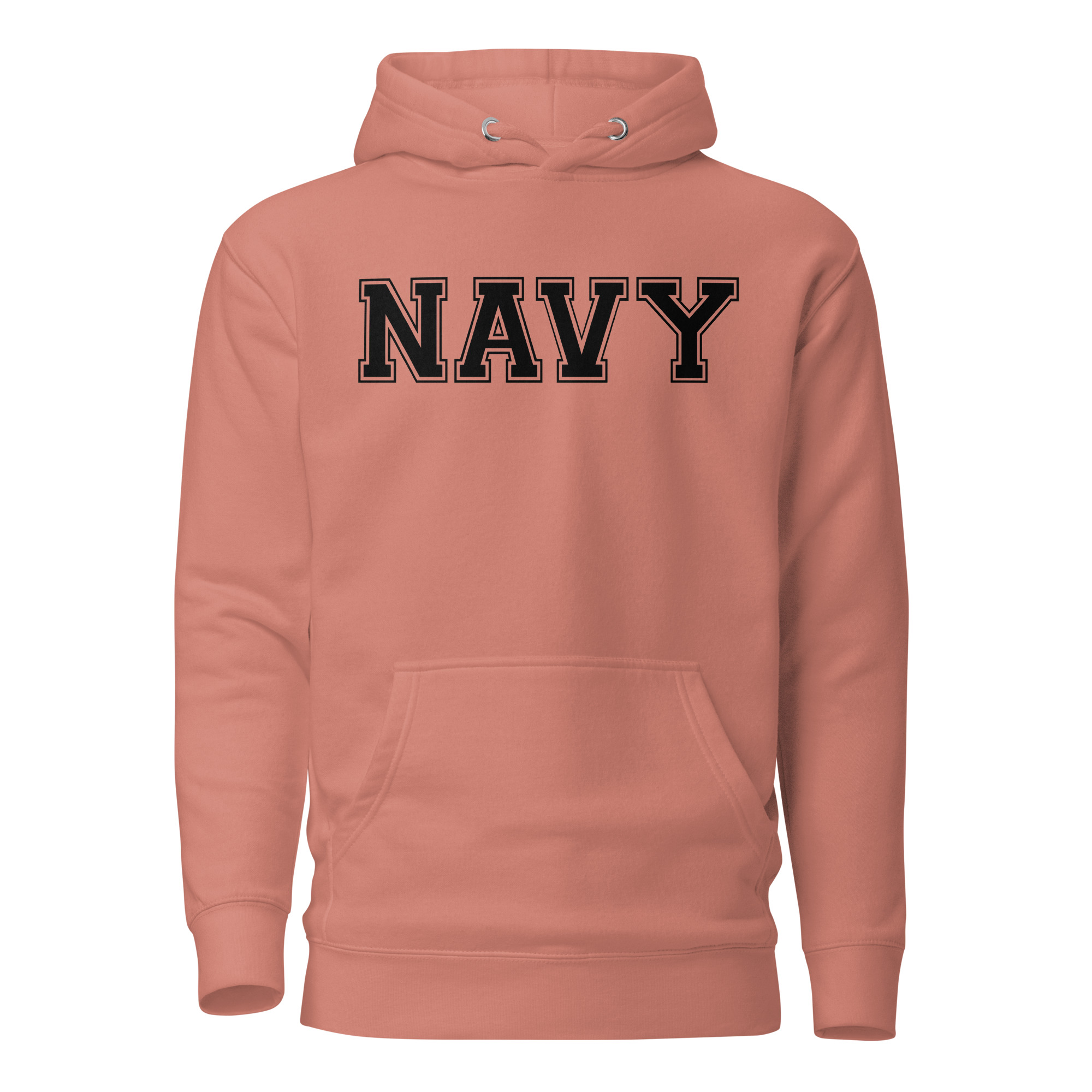NAVY (varsity black) Unisex Hoodie - Image 7