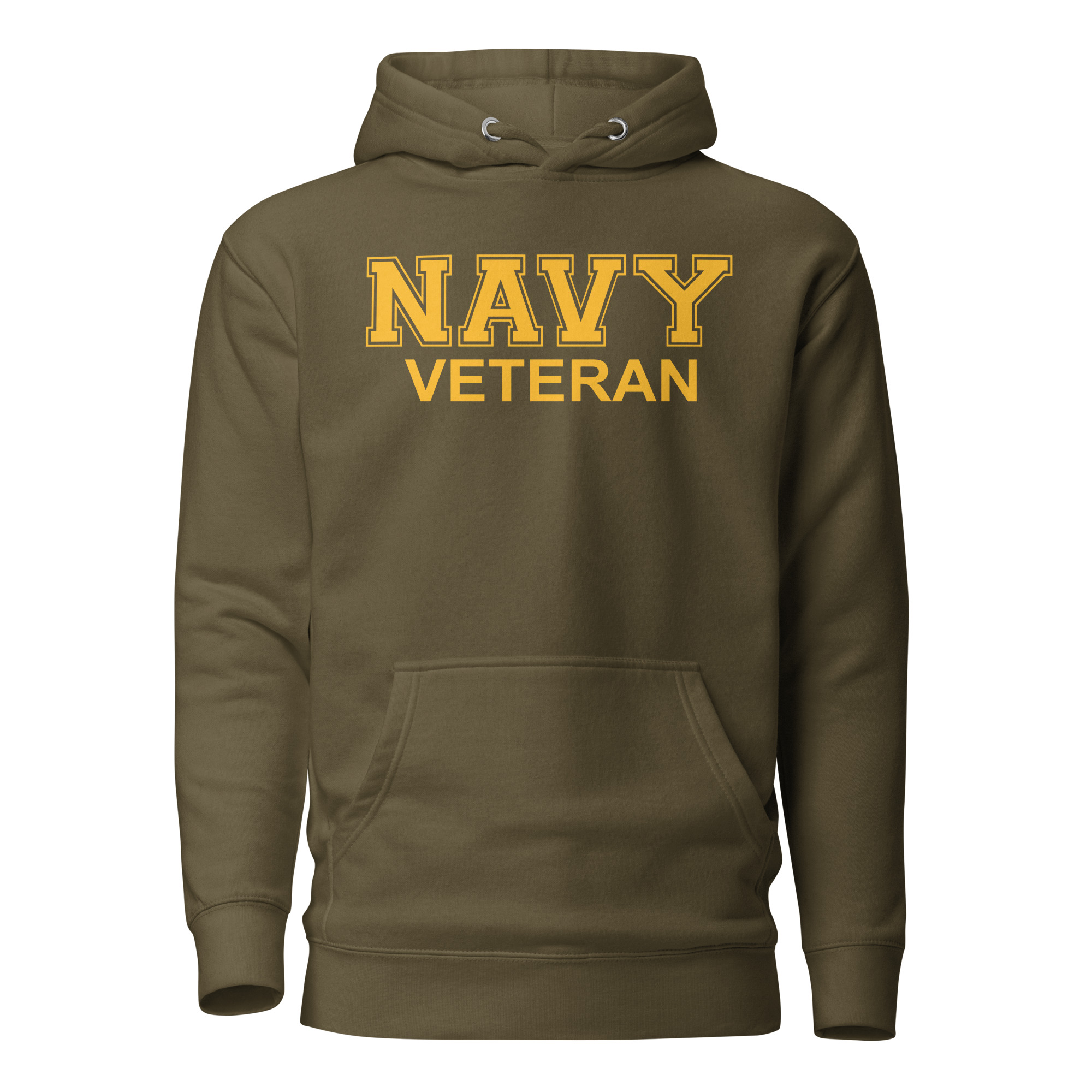 NAVY VETERAN (Yellow ) Unisex Hoodie - Image 9