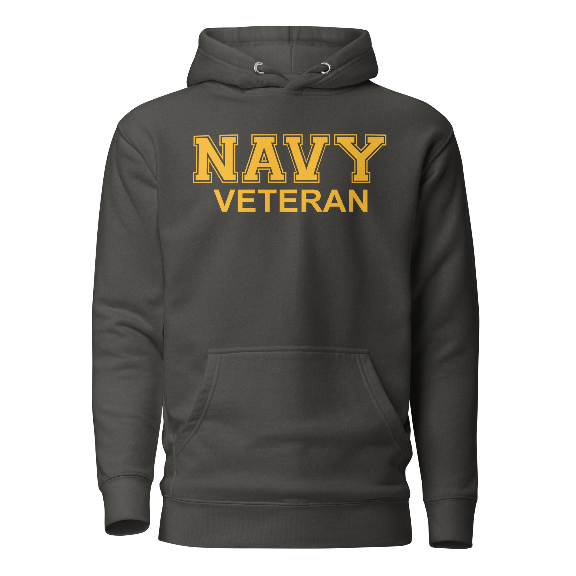 NAVY VETERAN (Yellow ) Unisex Hoodie - Image 7