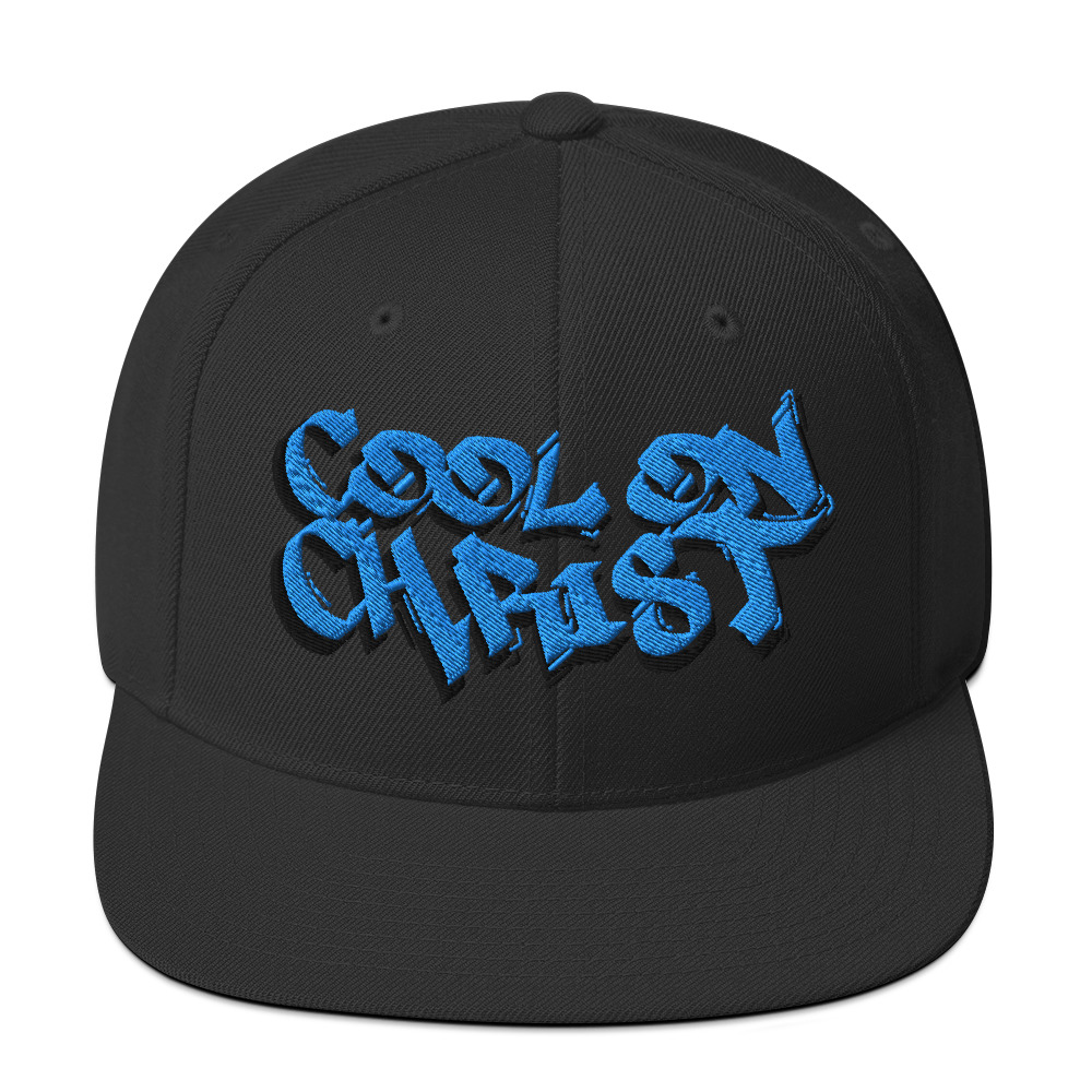 Cool On Christ Grafitti with Shadow Snapback Hat - Image 11