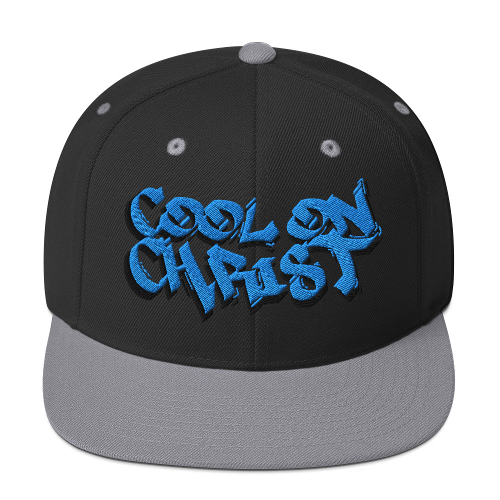 Cool On Christ Grafitti with Shadow Snapback Hat - Image 17