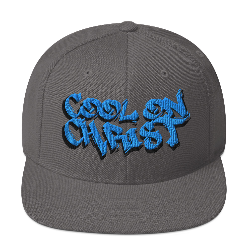 Cool On Christ Grafitti with Shadow Snapback Hat - Image 29