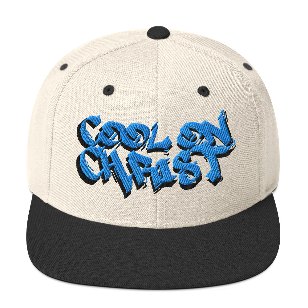 Cool On Christ Grafitti with Shadow Snapback Hat - Image 44