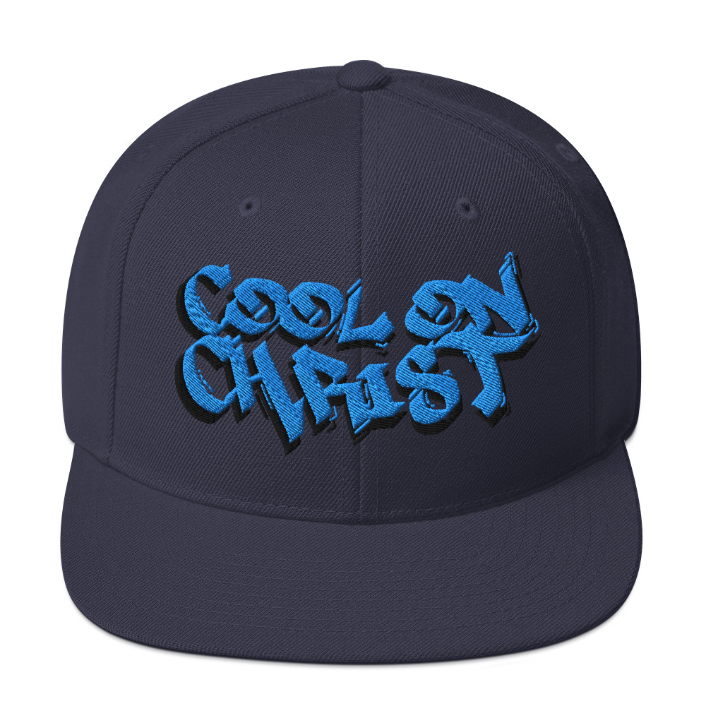 Cool On Christ Grafitti with Shadow Snapback Hat - Image 26