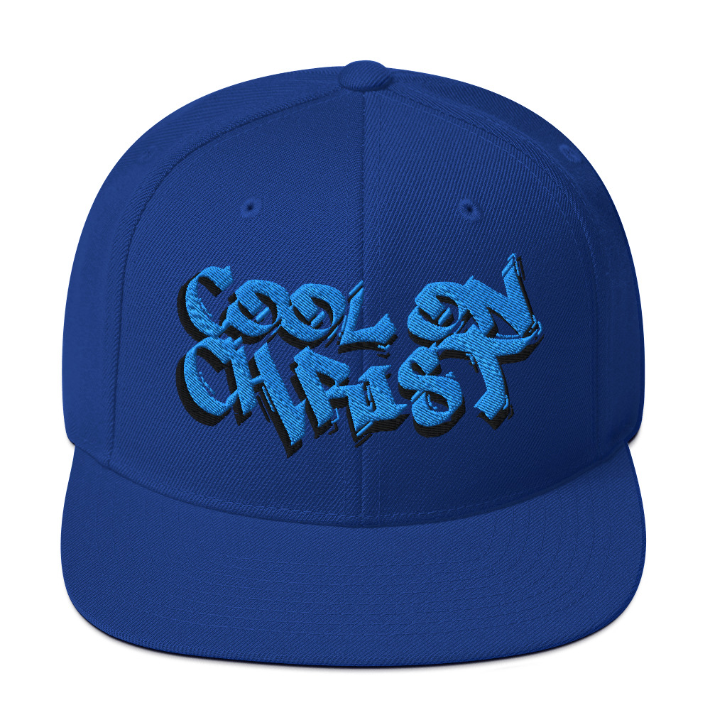 Cool On Christ Grafitti with Shadow Snapback Hat - Image 23