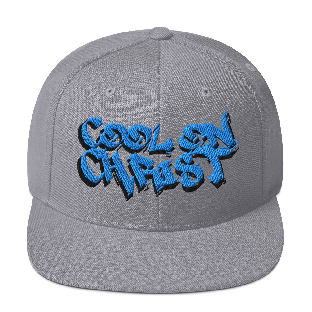 Cool On Christ Grafitti with Shadow Snapback Hat - Image 32