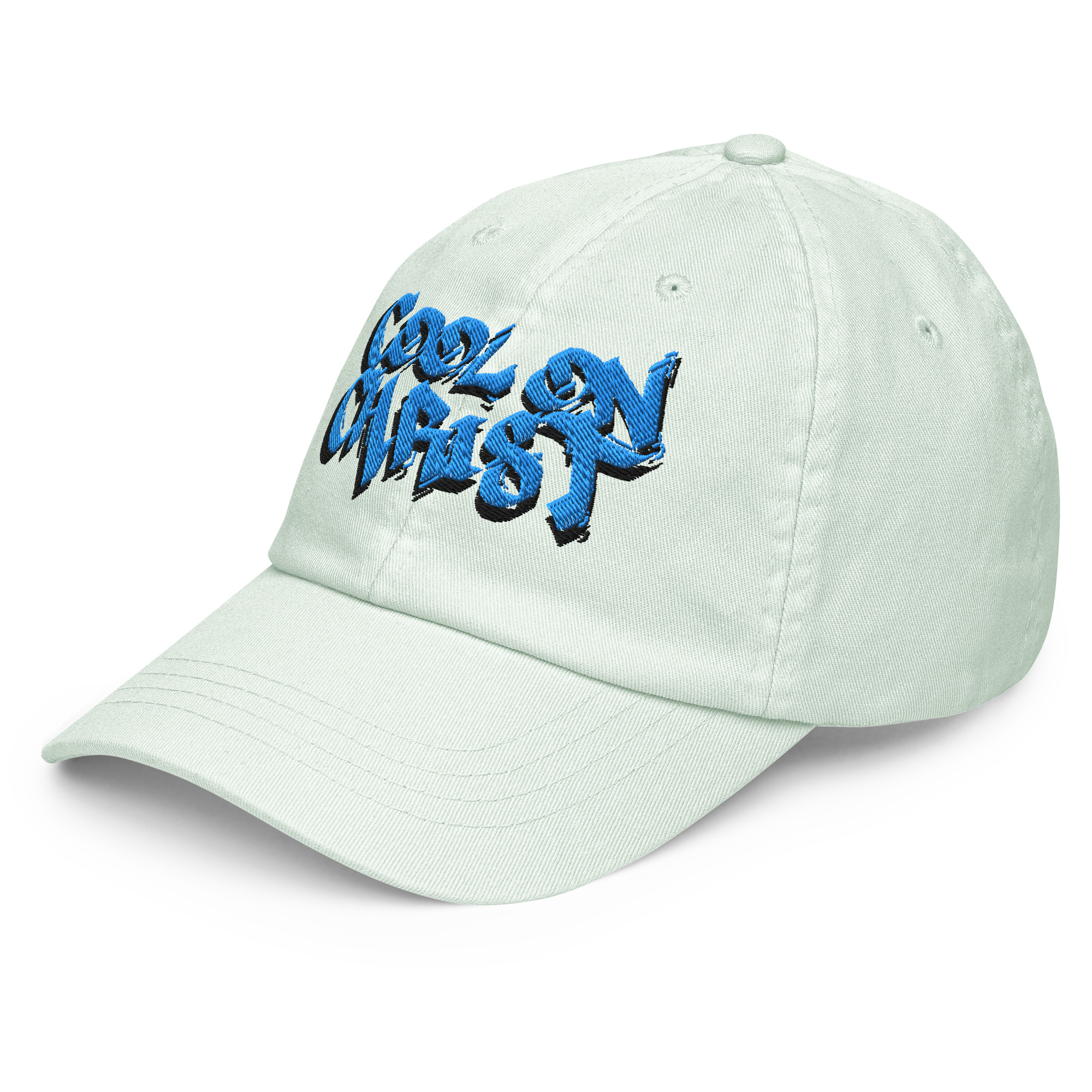 Cool On Christ Grafitti with Shadow Pastel baseball hat - Image 20