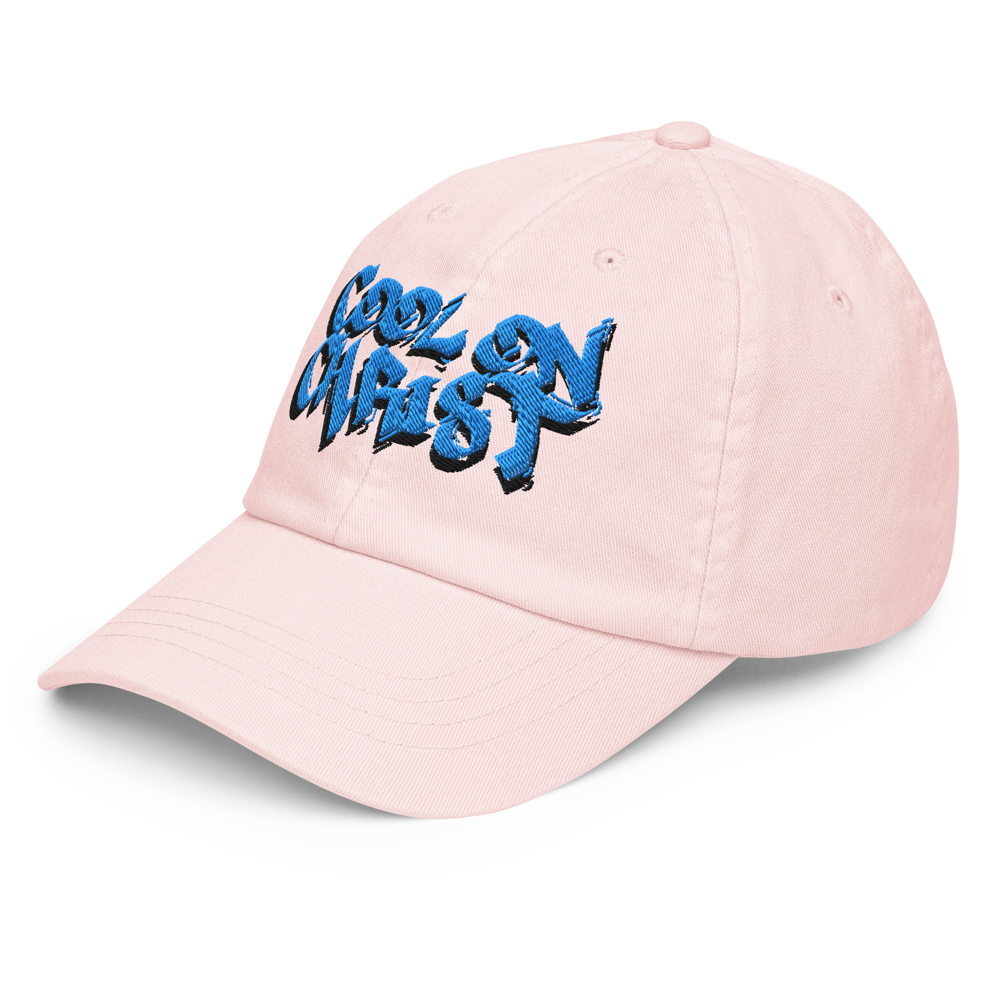 Cool On Christ Grafitti with Shadow Pastel baseball hat - Image 13