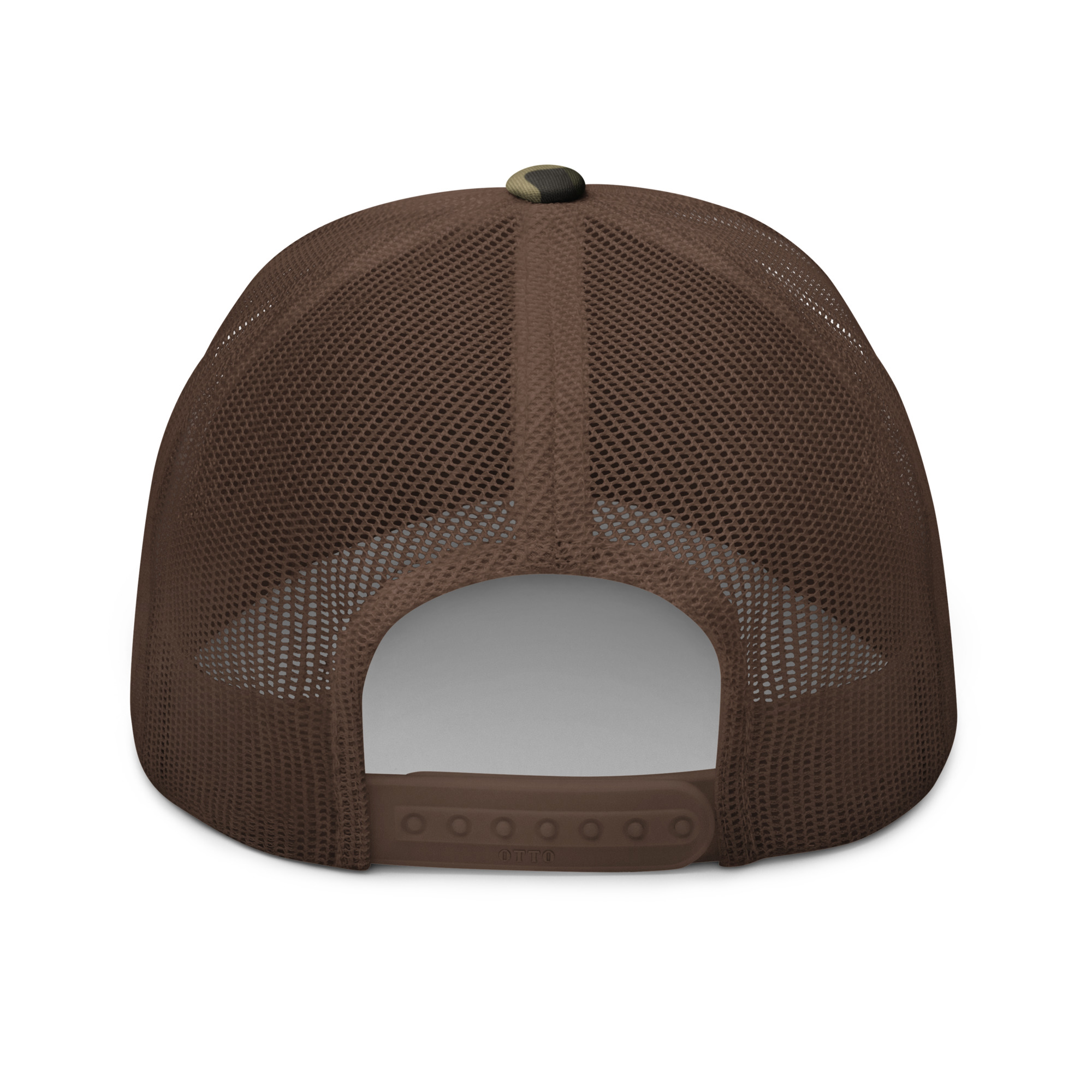 FIST & JIGGER (Black Logo) Camouflage trucker hat - Image 5