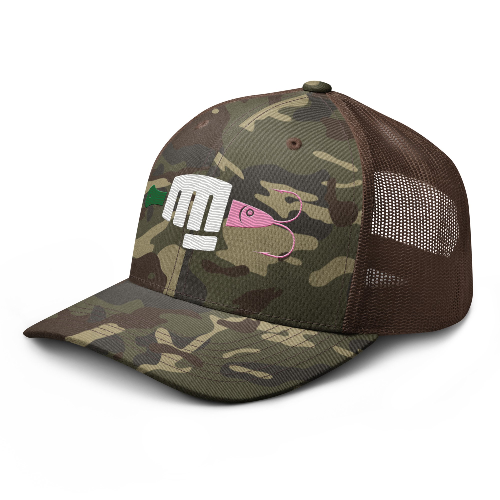 FIST PUNCH & JIGGER: REPUBLIC (Stylized) Camouflage trucker hat - Image 6