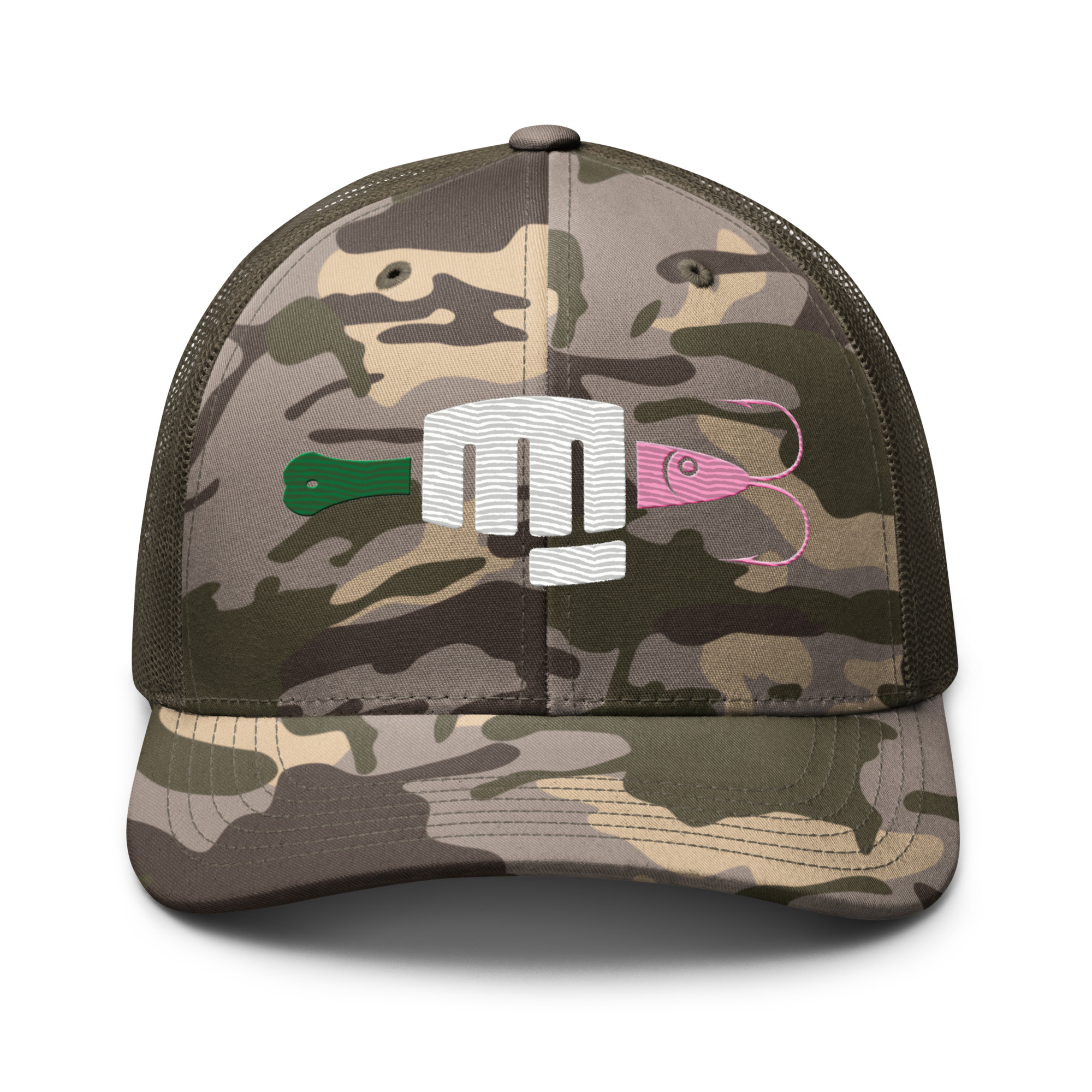 FIST PUNCH & JIGGER: REPUBLIC (Stylized) Camouflage trucker hat - Image 7