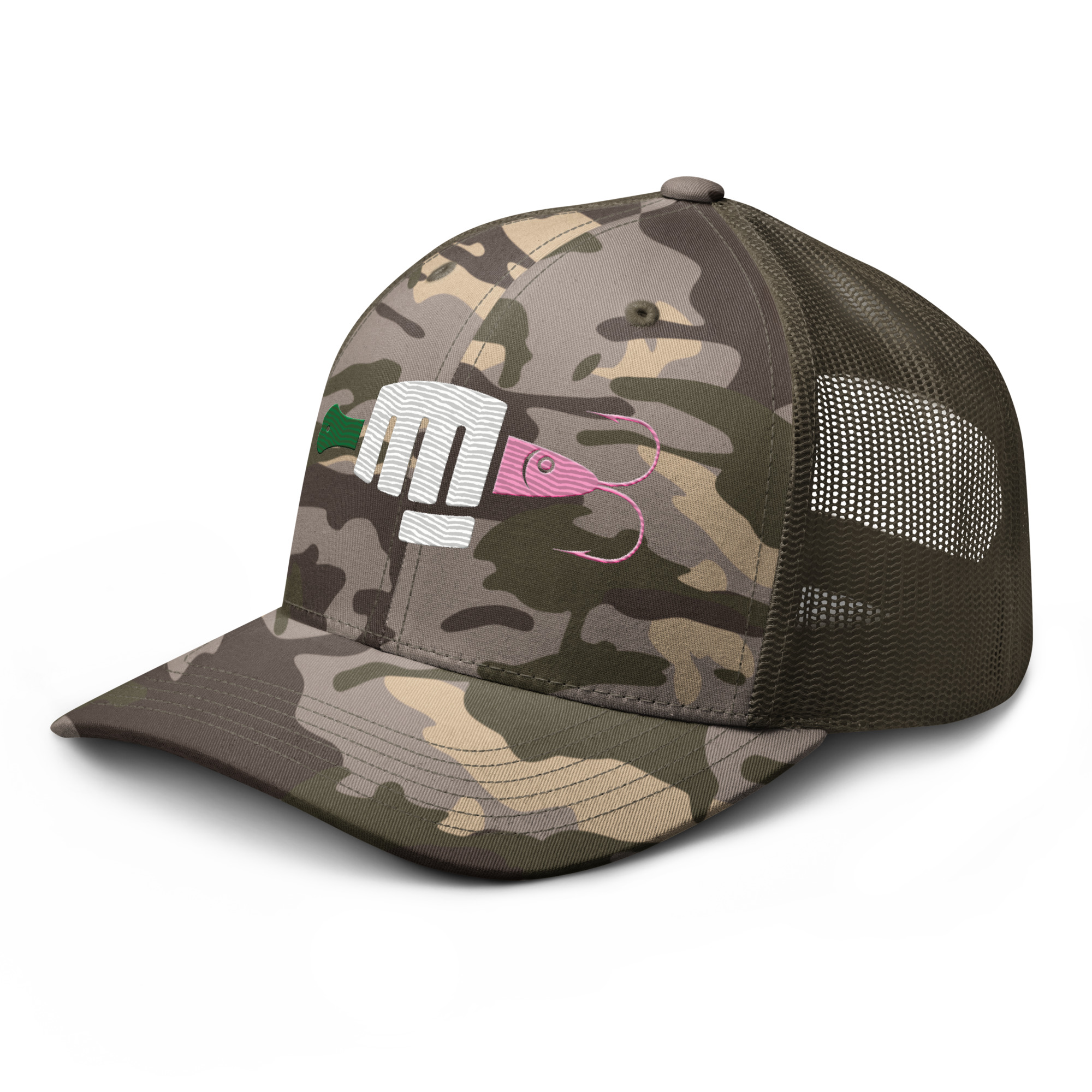 FIST PUNCH & JIGGER: REPUBLIC (Stylized) Camouflage trucker hat - Image 9
