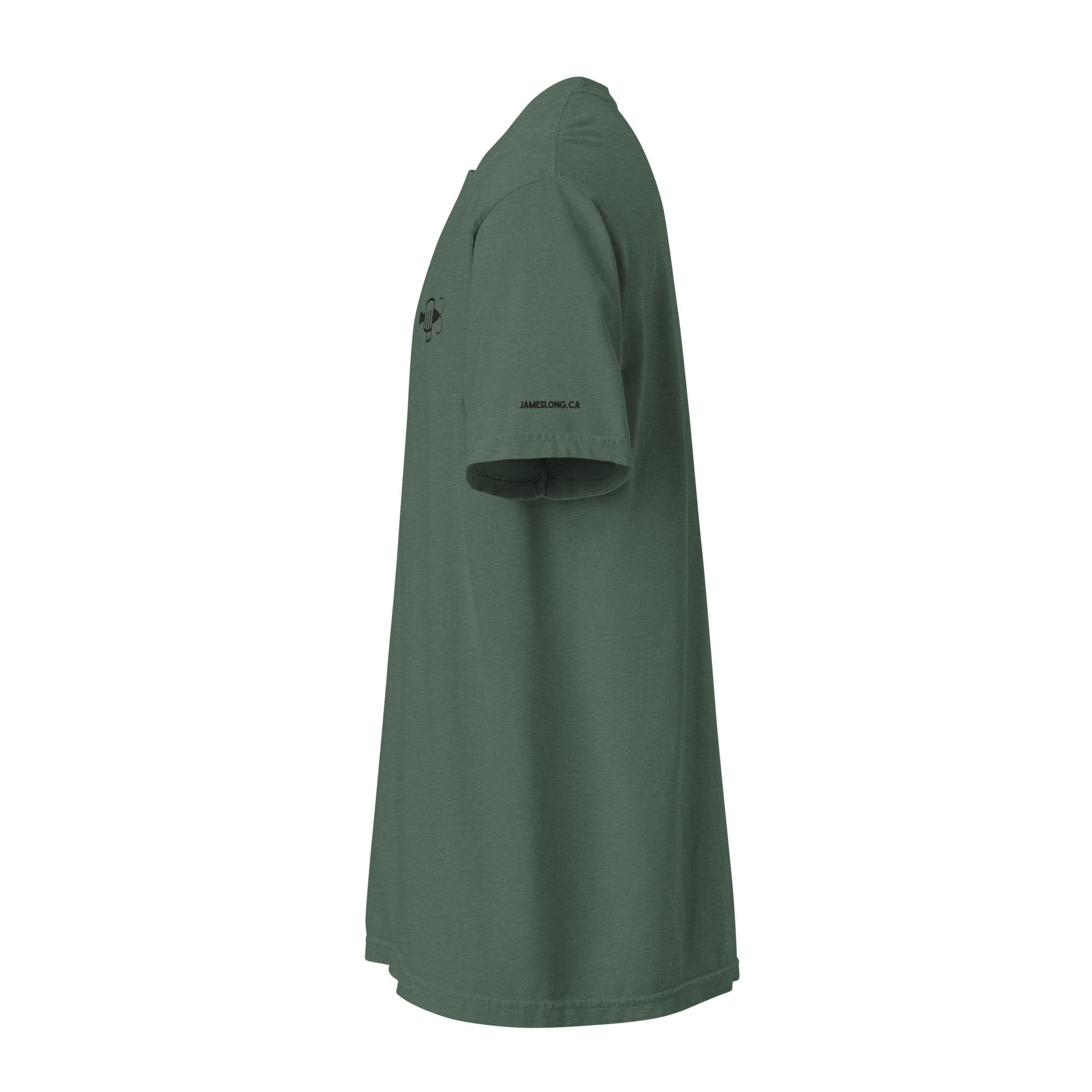 FIST PUNCH & JIGGER: Stylized (Embroidered Black) Unisex garment-dyed heavyweight t-shirt - Image 13