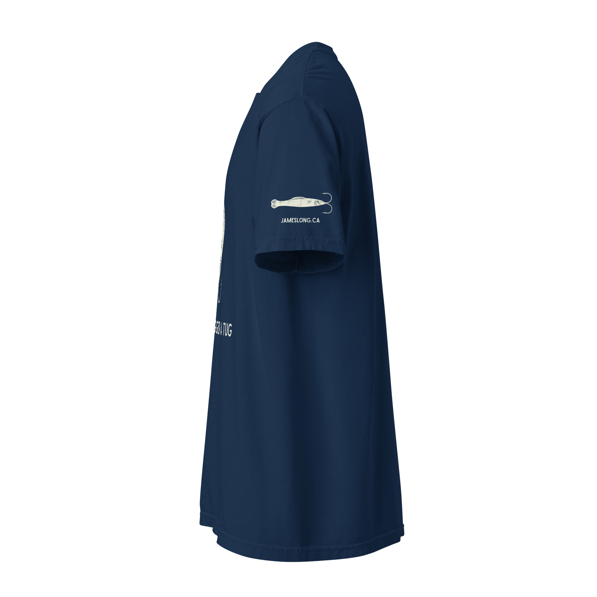 GIVE YER JIGGER A TUG Unisex garment-dyed heavyweight t-shirt - Image 5