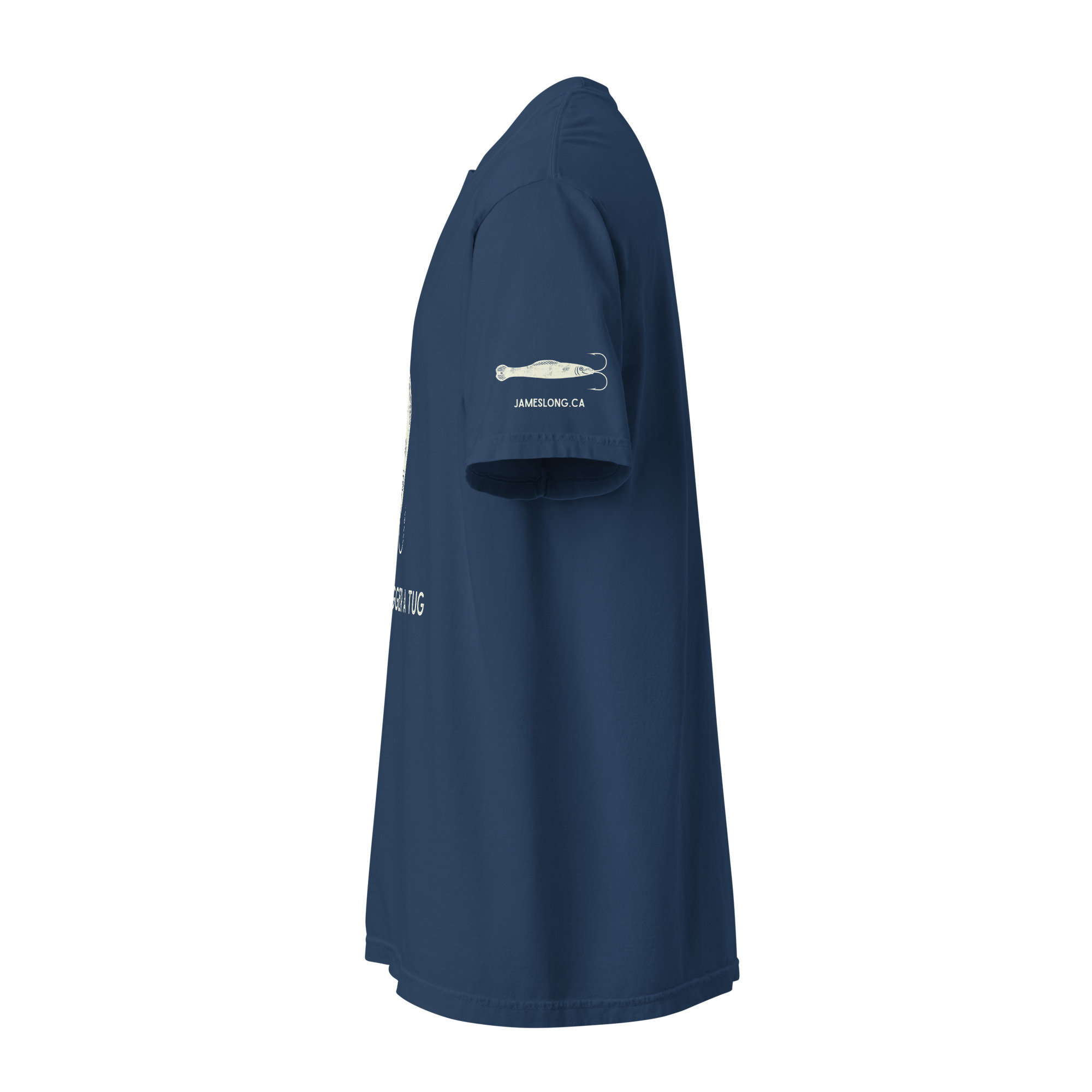 GIVE YER JIGGER A TUG Unisex garment-dyed heavyweight t-shirt - Image 7