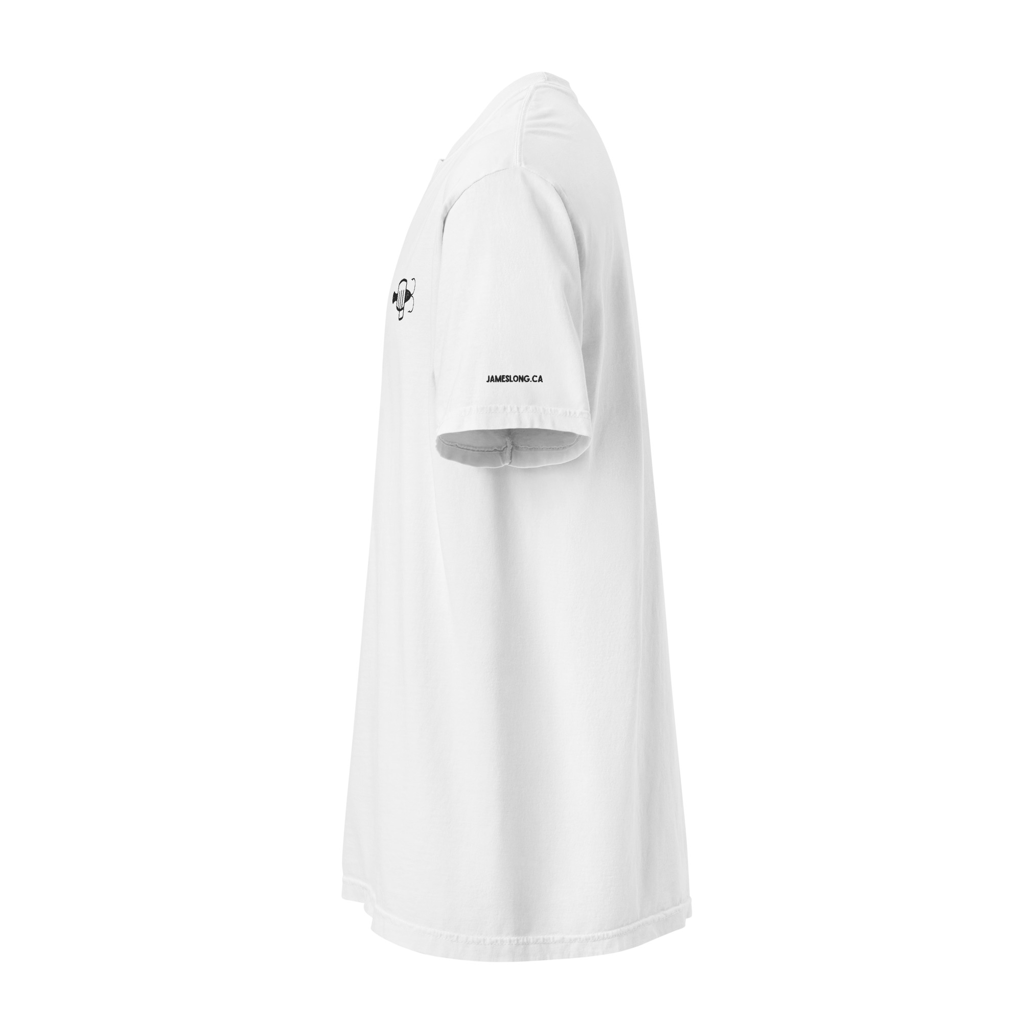 FIST PUNCH & JIGGER: Stylized (Embroidered Black) Unisex garment-dyed heavyweight t-shirt - Image 28