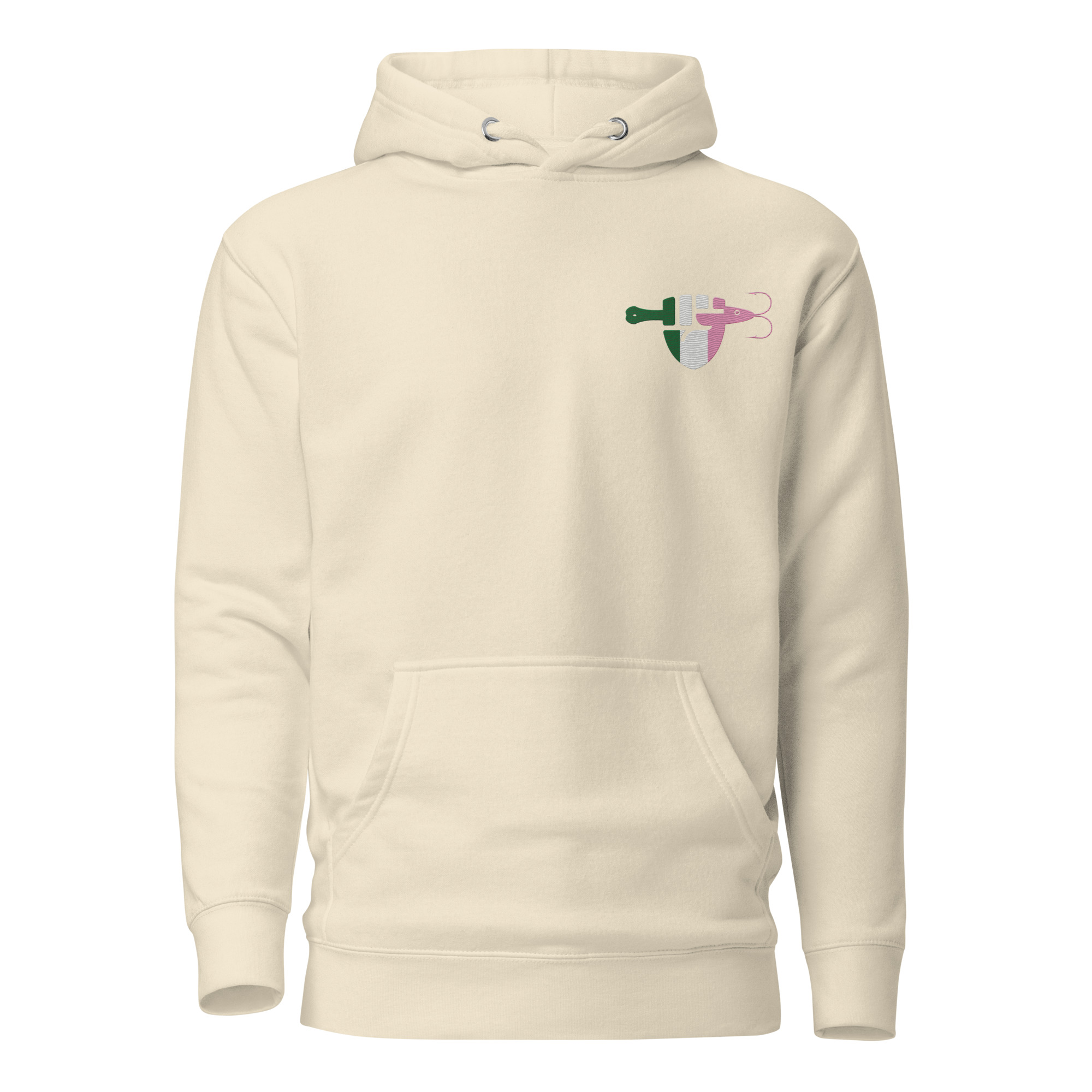 FIST & JIGGER: REPUBLIC (Embroidered Chest) Unisex Hoodie - Image 12