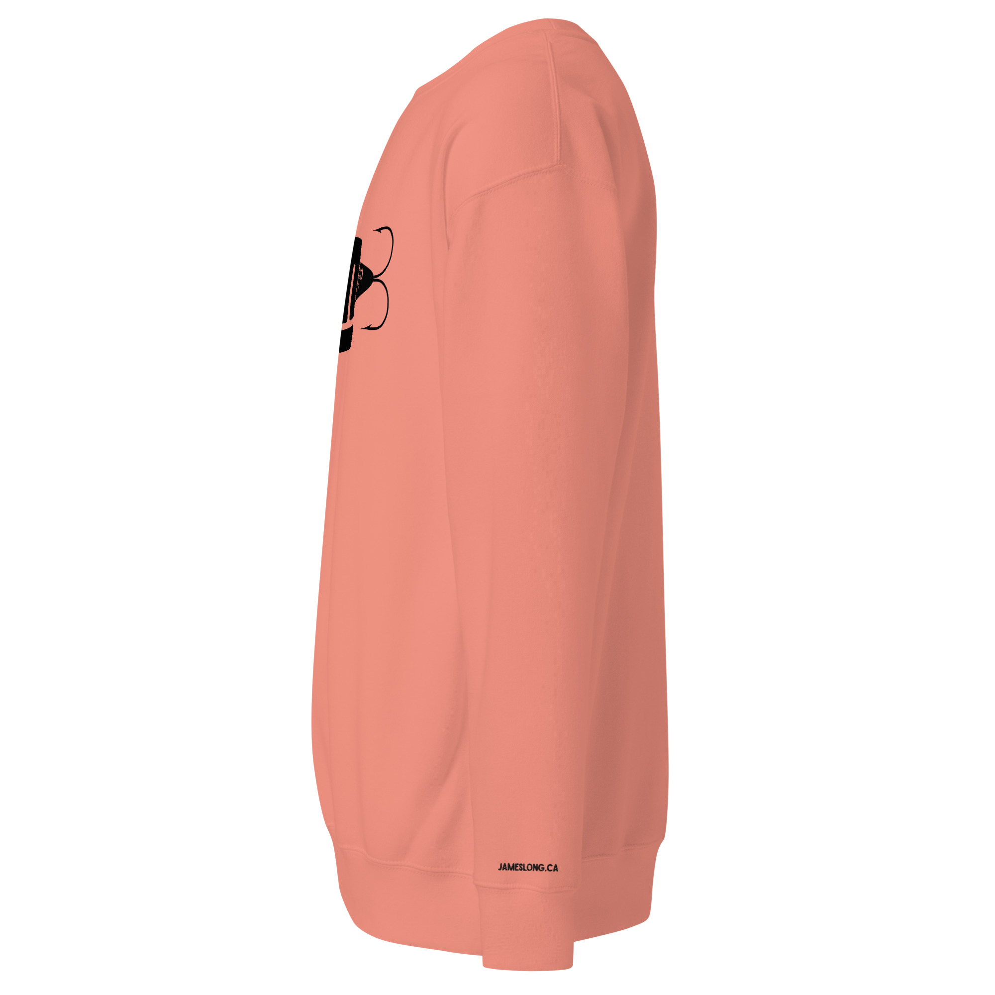 FIST PUNCH & JIGGER: Stylized Black Unisex Premium Sweatshirt - Image 6